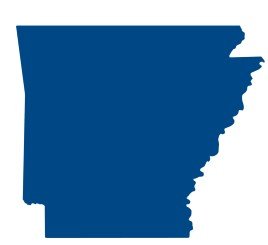 Silhouette of Arkansas