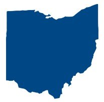 Silhouette of the State of Ohio