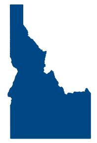 Silhouette of the State of Idaho